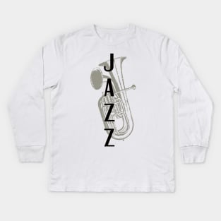 International jazz Day Kids Long Sleeve T-Shirt